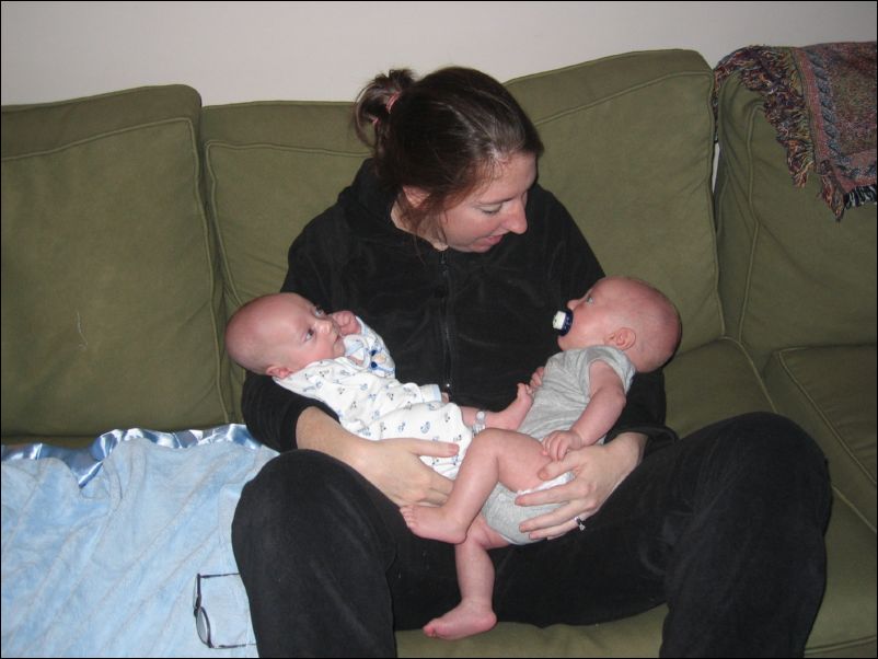 Sebastian, Mommy, & Owen